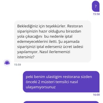 Getir Müşteri Temsilcilerinin Yanıltıcı Cevapları İptali İmkânsız Kıldı