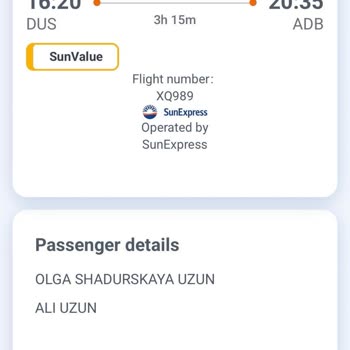 Sunexpress Uçuş Gecikmesi Ve Aliağa Ulaşım Sorunu Talebi