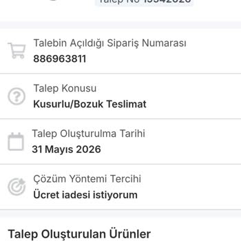 Teslim Edilmeyen Sipariş İçin Acil İade Ve Çözüm Bekliyorum