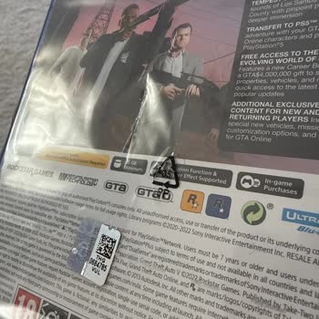Kırık Kutulu GTA 5 Oyununa İade Ve Değişim Talebi