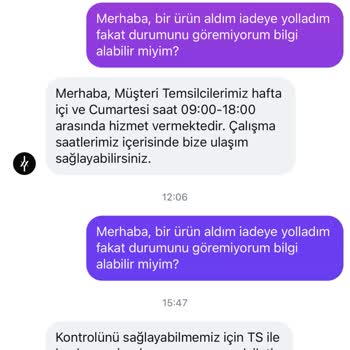 İade Talebimin Cevapsızlığı Ve Sürecin Uzaması