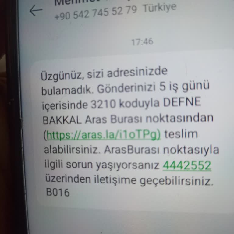 Aras Kargo’da Tekrarlanan Teslimat Hatası Ve İzinsiz Bakkal Teslimatı