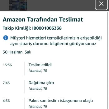 Amazon'da Sahte Teslimat Bildirimi Ve Müşteri Hizmetlerinin İlgisizliği