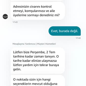 Amazon'da Sahte Teslimat Bildirimi Ve Müşteri Hizmetlerinin İlgisizliği