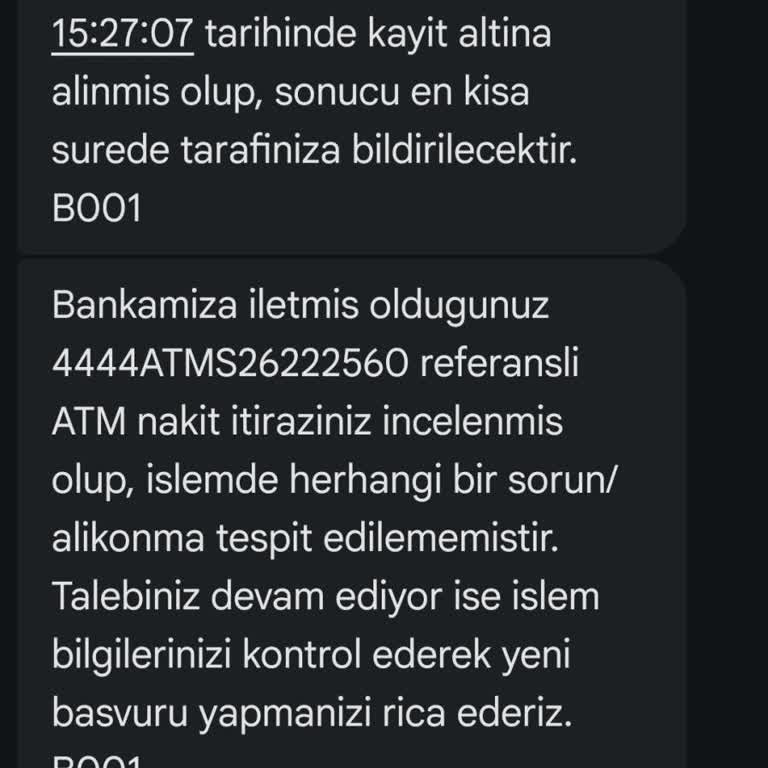 Ziraat Bankası ATM’sinde 24.800 TL Para Yatırması Kayıp Ve Açıklama Bekleniyor