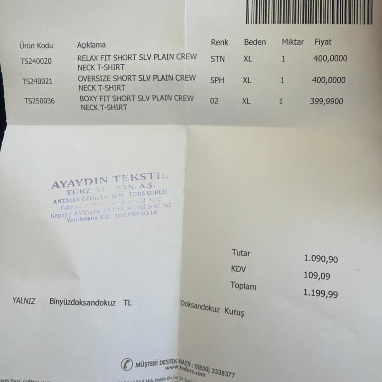 Beden Değişiminde 300 TL Ek Ücret Alınması Güvenimizi Sarstı