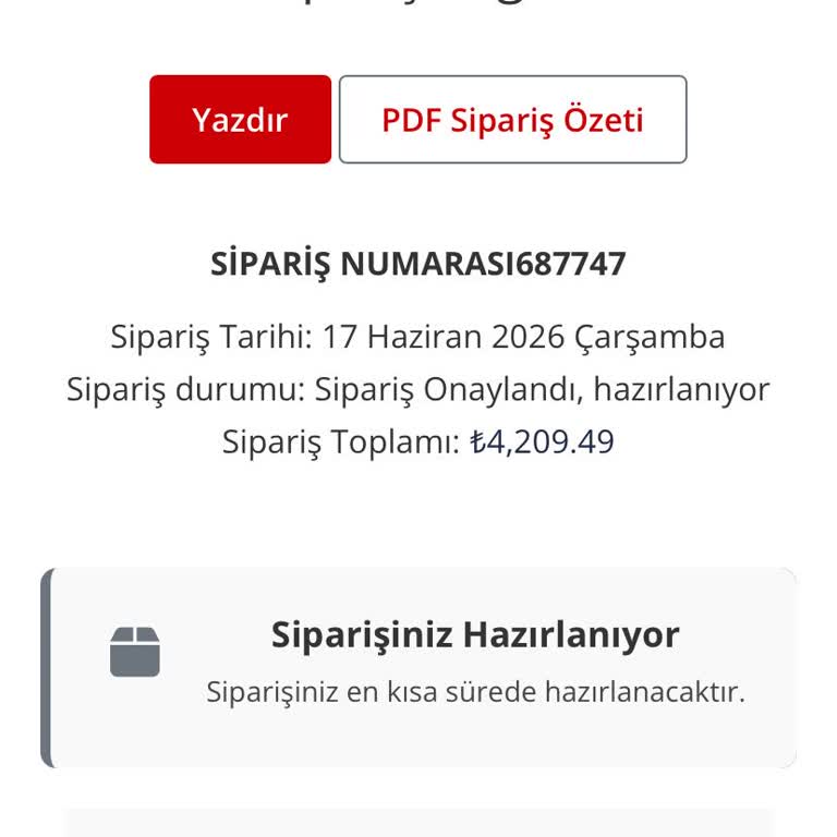Haziran Ayındaki Lens Siparişim Kargoya Verilmedi, Müşteri Hizmetleri Oyalıyor