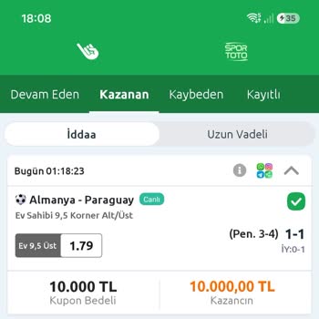 Kazandığım Kuponun Ödemesi Hesabıma Yansımadı