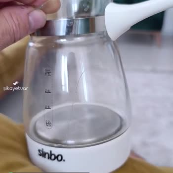 Sinbo Kendiliğinden Çatlıyor Kahve Makinesi