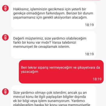 Eksik Sipariş Ve Yanıtsız Canlı Destek Üzerine Ücret İadesi Talebi