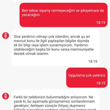 Eksik Sipariş Ve Yanıtsız Canlı Destek Üzerine Ücret İadesi Talebi
