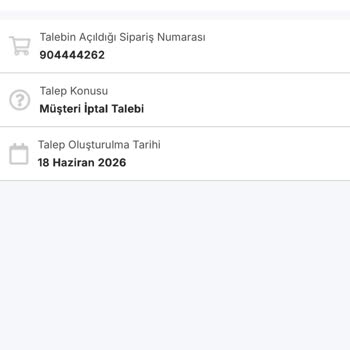 Sipariş Sistemine Düşmedi, İptal Talebi Cevapsız, 300 TL İadesi Bekleniyor