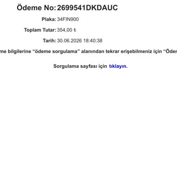 15 Temmuz Şehitler Köprüsü’nde Geçiş Yapmadığım İçin Haksız Ceza Kesildi