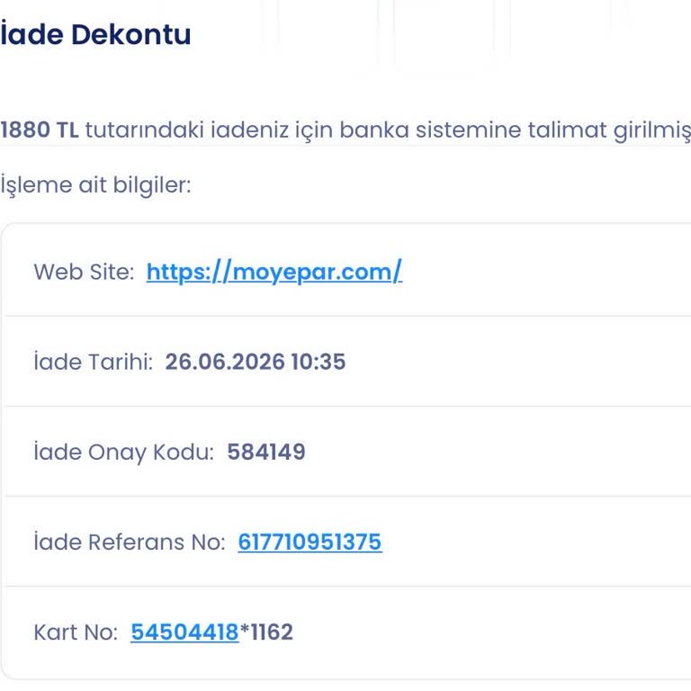 4 Gün Geçen İadenin Paycell Kartına Yansımaması