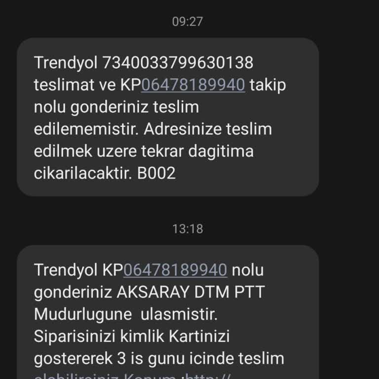 Yanıltıcı Kargo Teslimat Bildirimi Ve Gerçek Teslimatın Olmaması