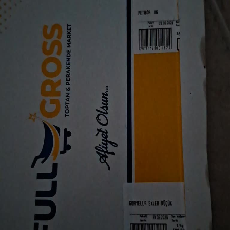Full Gross Ovacık'ta Bayat Ekler Ve Pötibör Ürünleri