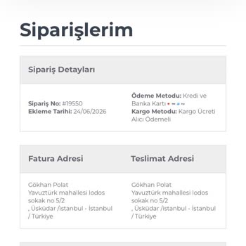 Kar Motor Rize'den Sipariş Edilen Ön Fren Parçası Gönderilmedi Ve İletişim Yok