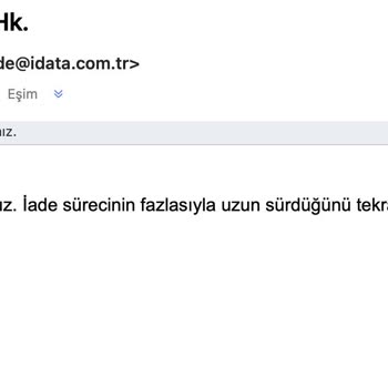 İptal Edilen Vize Randevu Ücretlerinin 34 Gün Gecikmeli İadesi Ve İlgisiz Cevaplar