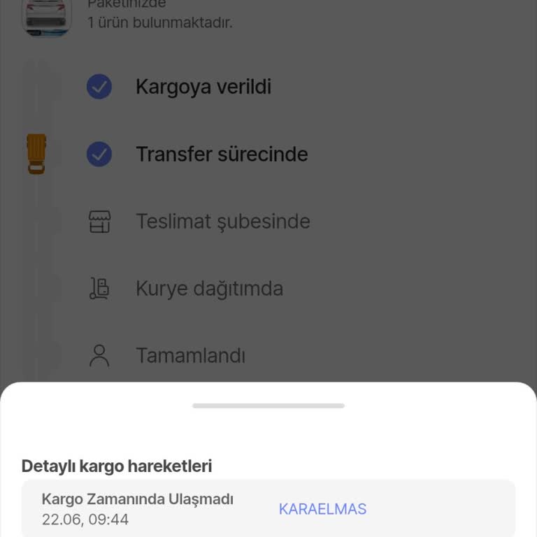 Teslim Edilmeyen Kargo İçin Kayıp Açıklaması Ve İade Talebi