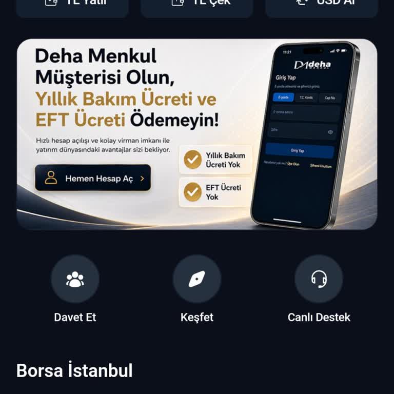 Telegram ve Deha Grup Menkul'da Yanıltıcı Yatırım ve Para Çekme Engeli