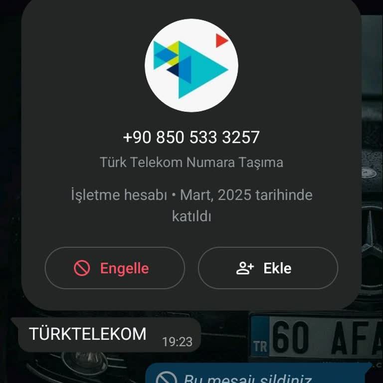Türk Telekom Taklidi Aramaları Ve Kimlik Güvenliği Endişesi