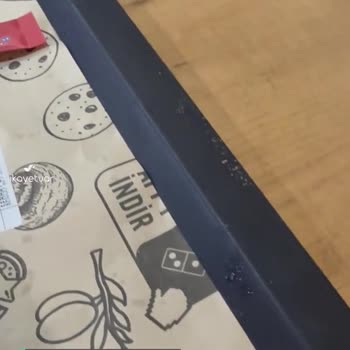 Domino's Pizza Kirli Tepside Veriyor
