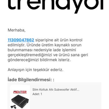 Arızalı Ses Sistemi Ve Satıcının Tehditkar Davranışı