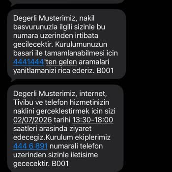 Türk Telekom Randevu Gelmedi Ve Çözüm Sunulmuyor
