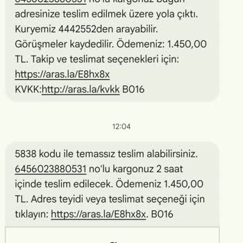 Aras Kargo’da Kargo Teslim Edilmedi Ve Yanıltıcı İade