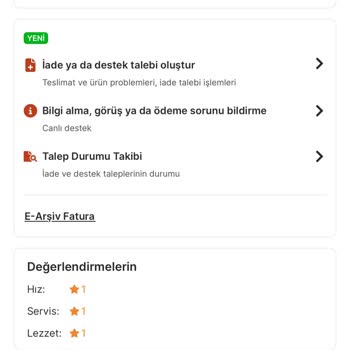 Geciken Teslimat, Bozulmuş Yemek Ve İade Yok