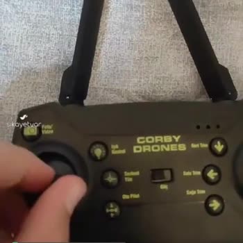 Corby Drones Cx014 Adlı Drone Uçmuyor Kumanda Kırık (Aldığımdan Beri)