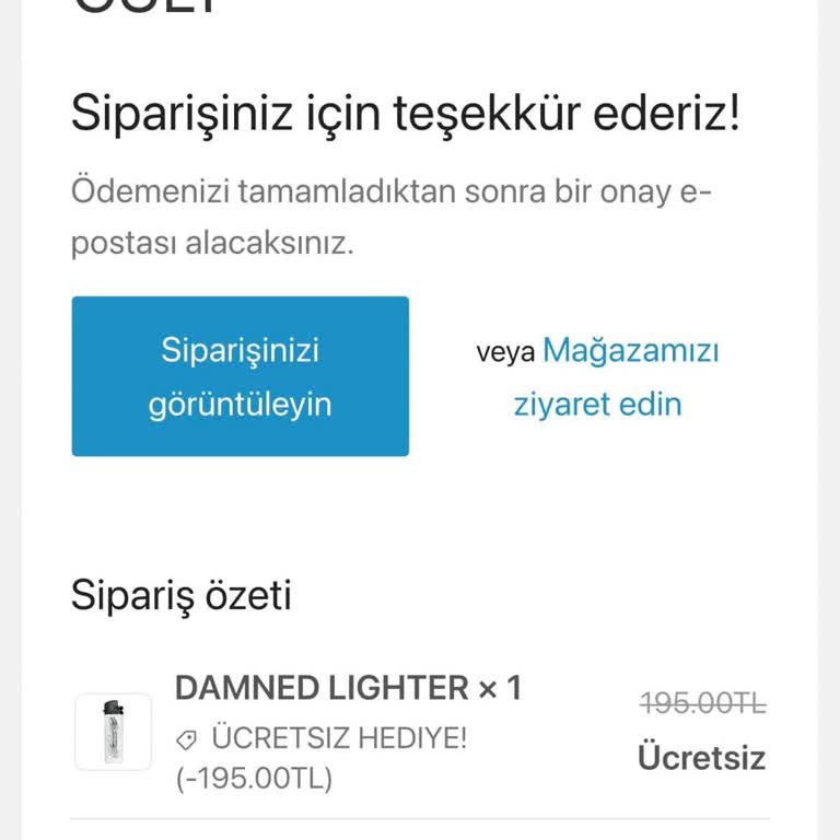 2.500 TL'lik Hırka Gönderilmedi Ve İade Talebine Yanıt Gelmedi