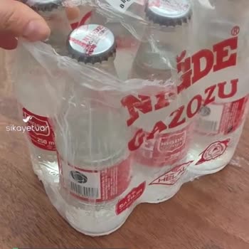 Niğde Gazozu Şişe Yarım Dolmuş