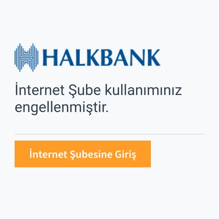 Mobil Ve İnternet Bankacılığına Bildirimsiz Erişim Engeli Ve Kimlik Hatası