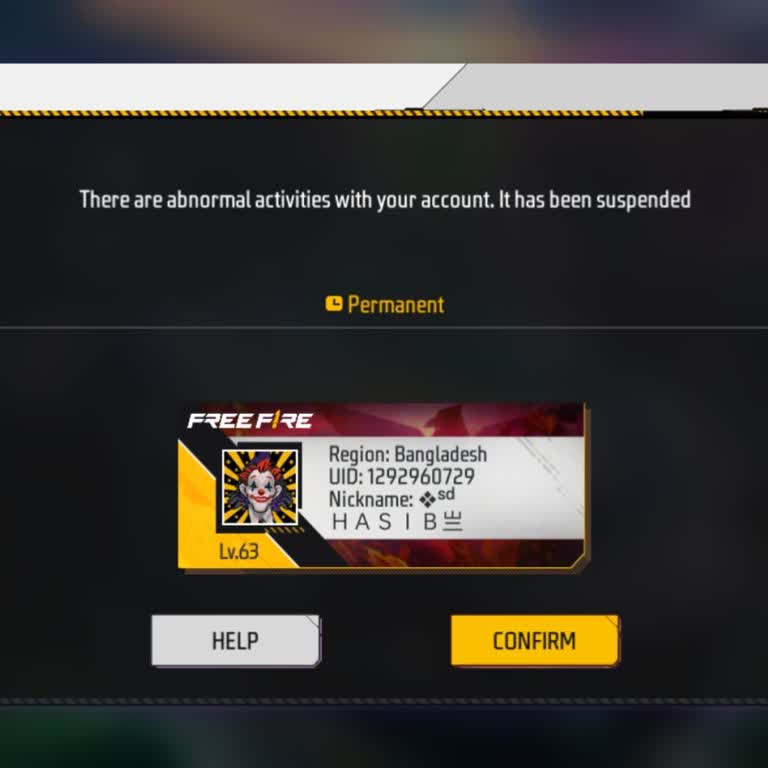 Free Fire Facebook Account Permanently Suspended on Emulator