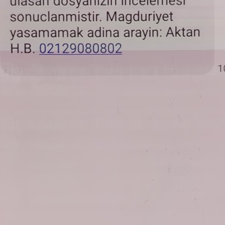 Avukatlık Bürosu İzlenimi Verilerek İnsanlara Mesaj Atılması