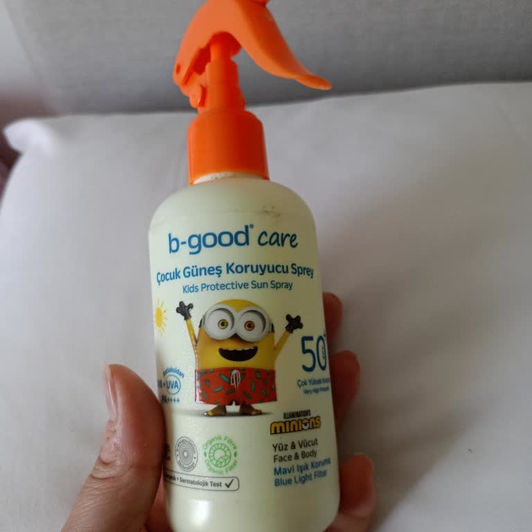 B Good Care Çocuk Güneş Koruyucu Spreyinde SPF 50+ Koruma Yetersizliği Ve Tatil Zehri