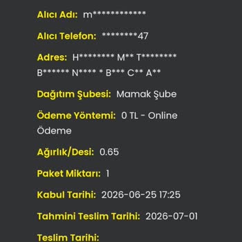 Teslim Edilmeyen Ayakkabı Siparişi İçin Acil Çözüm İsteği