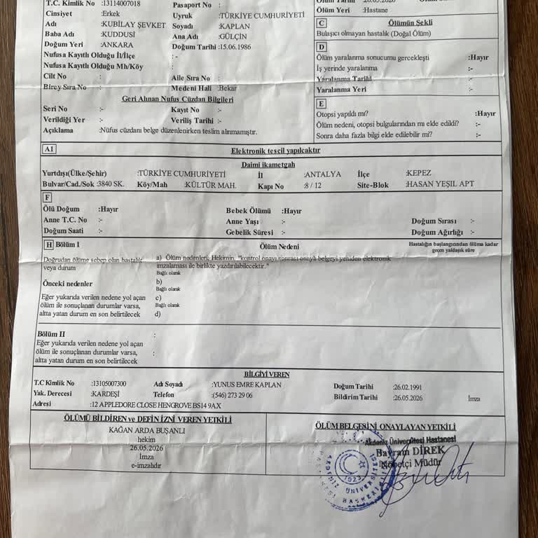 Vefat Nedeniyle Hat Devir İşleminde Ücret Çelişkileri Ve Net Bilgilendirme Talebi