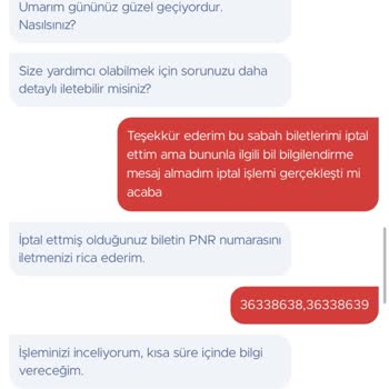 İptal Talebi İşlenmedi Ve Müşteri Hizmetlerinden Yanıt Gelmedi