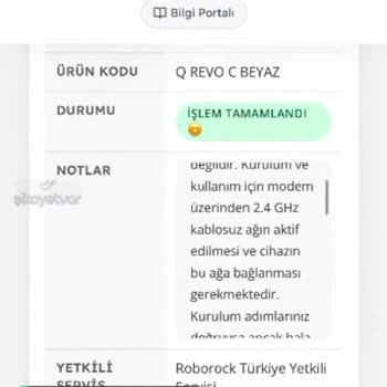 Roborock Servis Ürünü Açıp Bakmadan Geri Gönderdi Aylardır Mağdurum