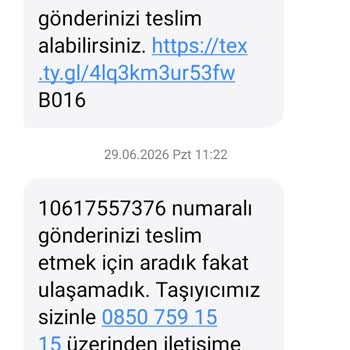 Siparişim Teslim Edilmeden İade Süreci Başlatıldı Ve Müşteri Hizmetlerine Ulaşılamıyor