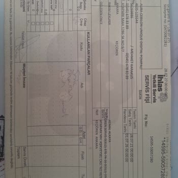 Filtre Değişim Ücretinin Fahiş Olması Ve Geri Ödeme Talebi