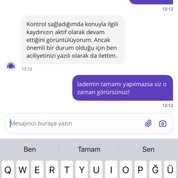 Getir'de Eksik İade Ve Uzayan Süre Nedeniyle Mağduriyet