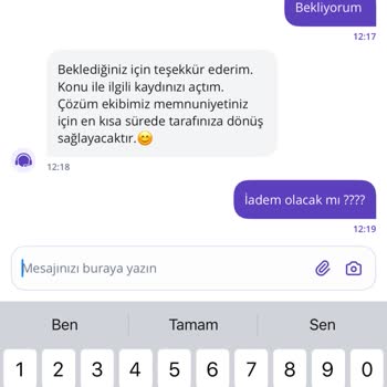 Getir'de Eksik İade Ve Uzayan Süre Nedeniyle Mağduriyet
