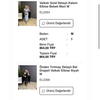 Beden Uyuşmazlığı Nedeniyle İade İstiyorum, Para İadesi Sağlanmadı