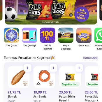 Teknik Hatalar Ve Müşteri Hizmetlerine Ulaşılamama Getir Market'te Sürekli Mağduriyet