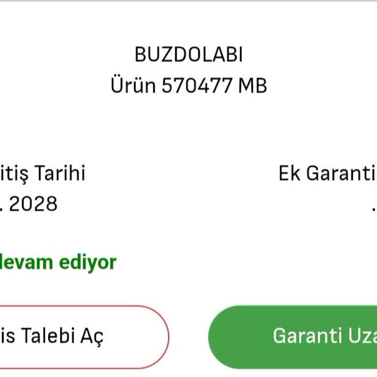 Arçelik Buzdolabının Dondurucu Bölümündeki Sürekli Arıza Ve Yetersiz Servis: Ürün Değişimi Talebi