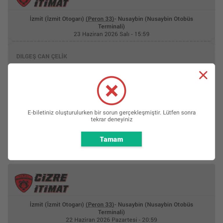 Obilet Üzerinden Ödenen Biletin Faturası Görünmüyor