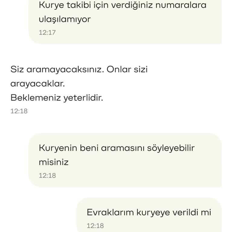Paribu’da Belgeler İçin Kurye Takibi Verilmiyor, Cevap Yok